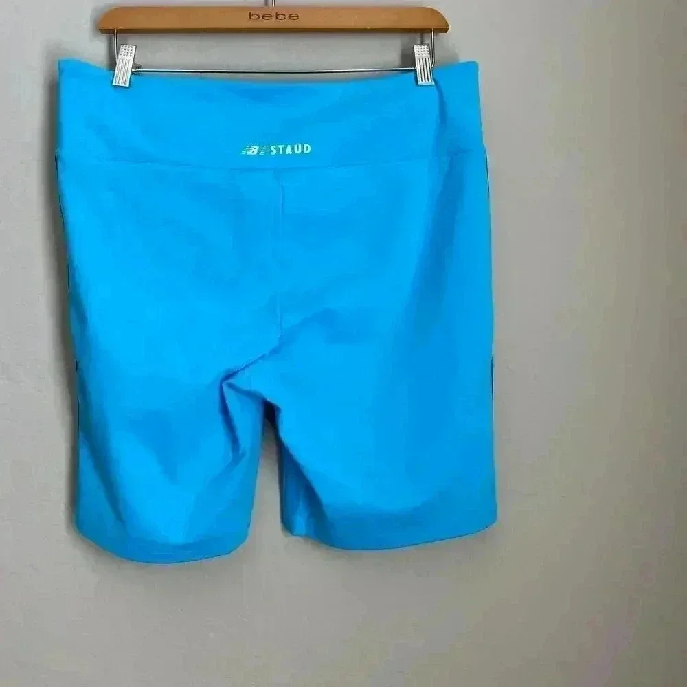 New Balance x STAUD Bike Shorts Bright Blue‎ XL